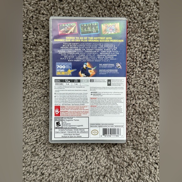 Just Dance 2022 for Nintendo Switch ❌SOLD ❌ - Picture 7 of 8